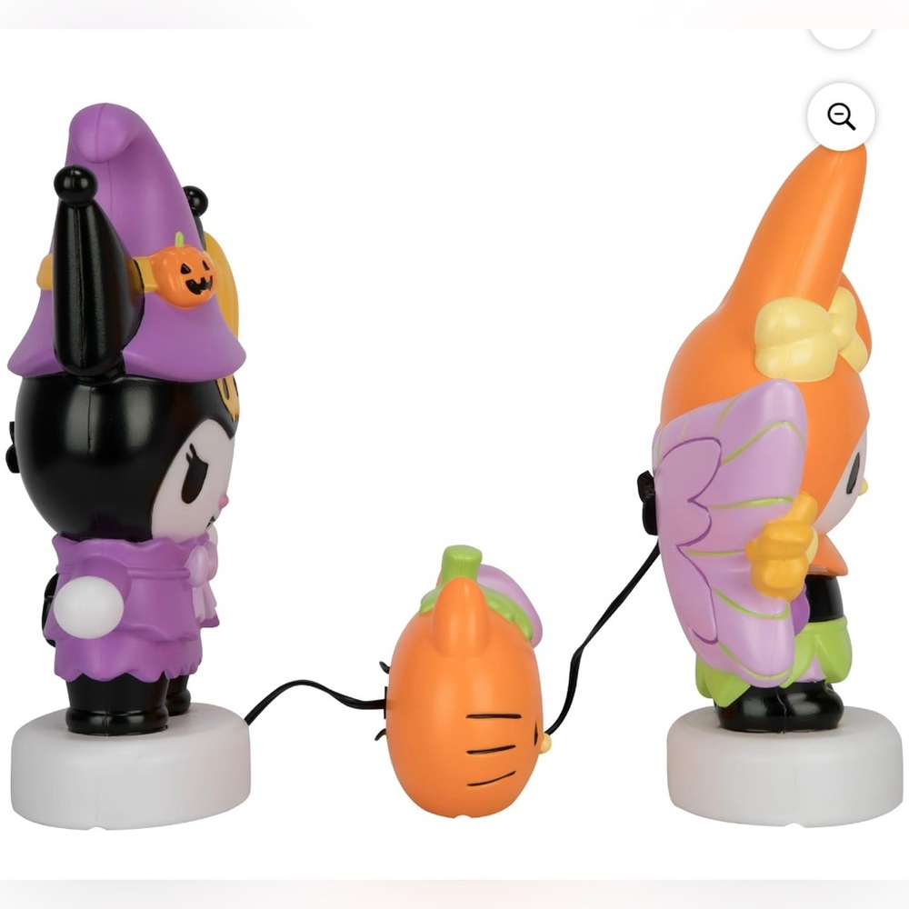 Halloween Hello Kitty and Friends Kuromi and Melody Light Set - Picture 5 of 5